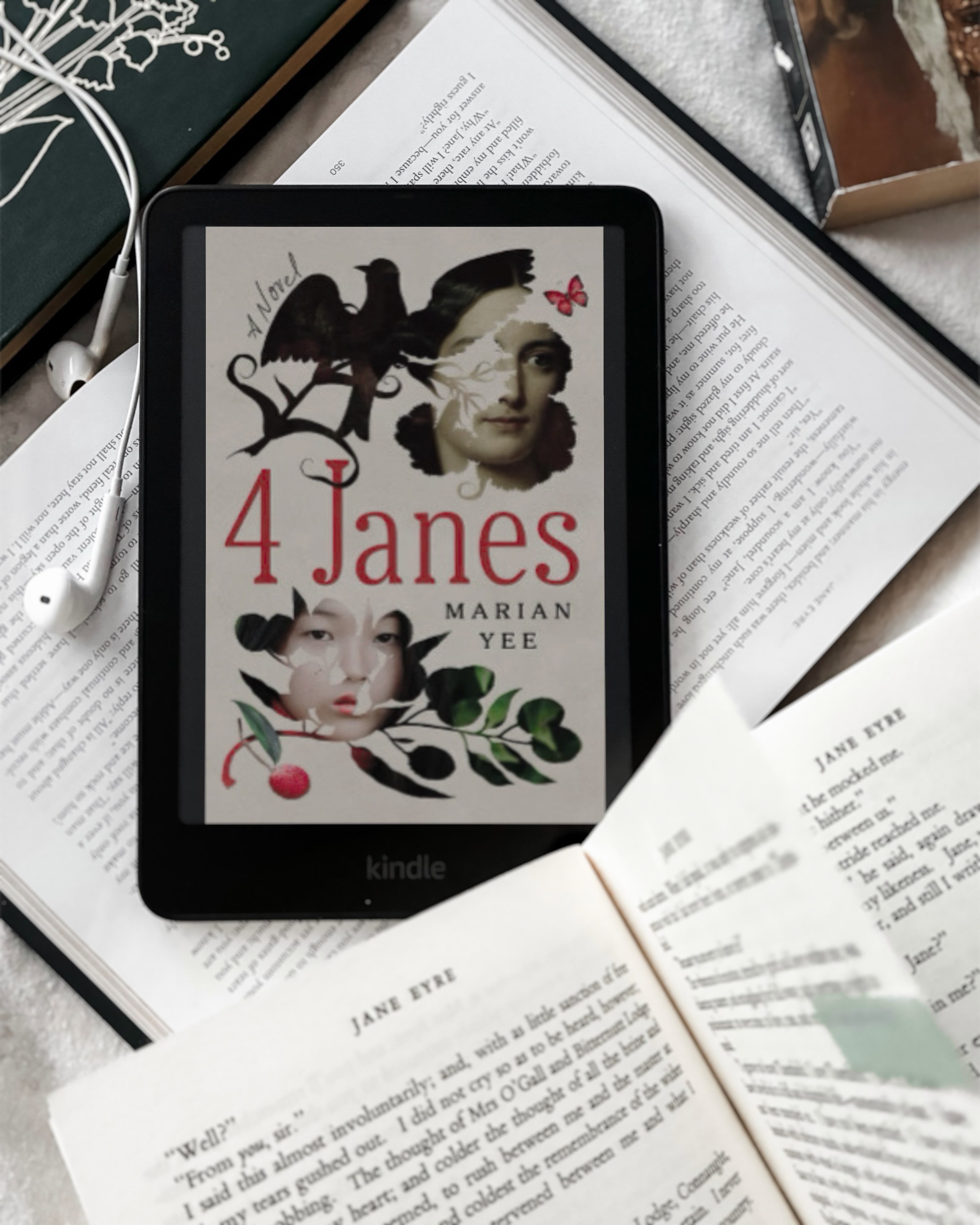 “What good to save oneself for a world without love?” 4 Jane’s by Marian Yee is a brand new “reimagining” of Jane Eyre. Full review on the blog 📖

⭐️⭐️Thank you @netgalley and Little A books! 

#netgalleyreads #janeeyre #4janes #bookstagram