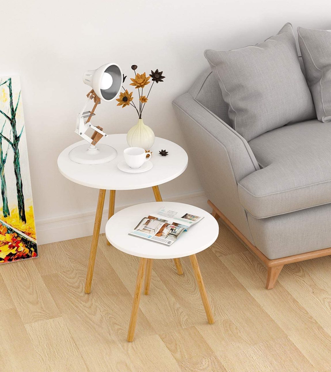 View of The Prettiest Living Room Coffee Tables for Small Spaces - DIY Darlin'