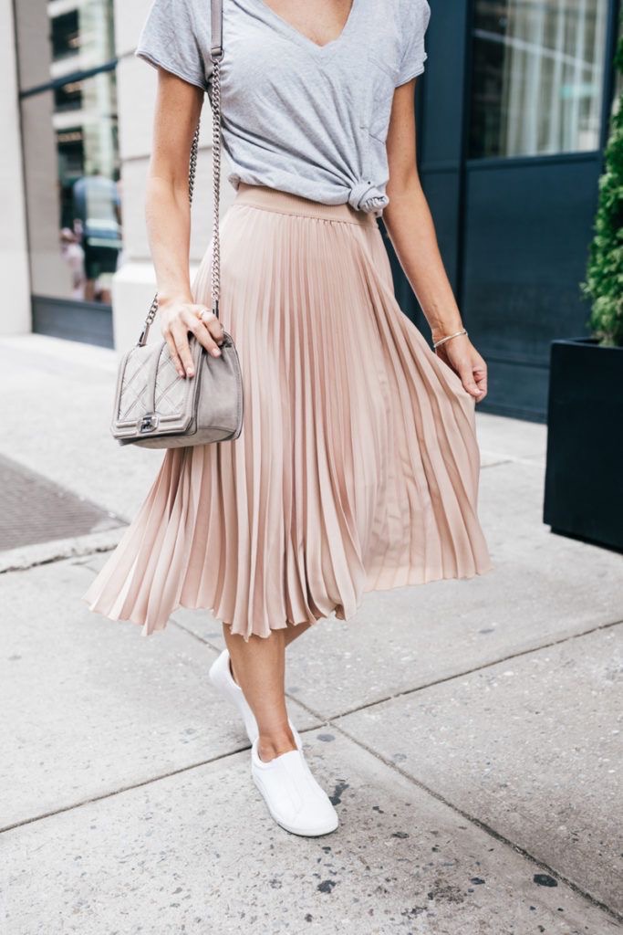 Tshirt and Skirt Outfit Ideas To Love All Summer Long Home With Two