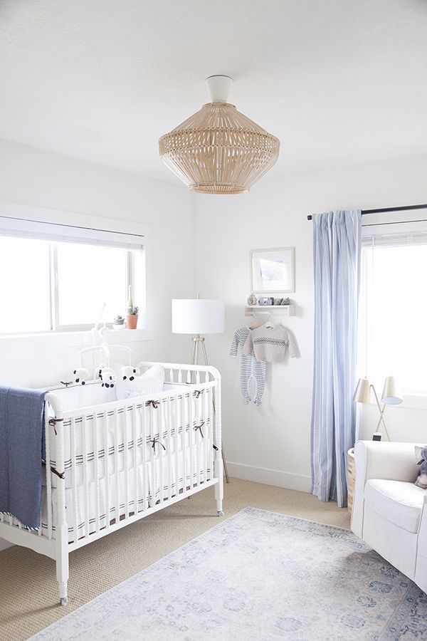 Blue-Nursery-Ideas-Gender-Neutral-10 - Home With Two