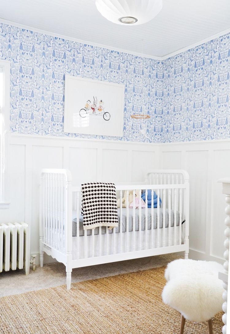 Blue-Nursery-Ideas-Gender-Neutral-8 - Home With Two