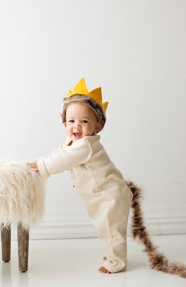 Child dressed as Max from Where The Wild THings Are book