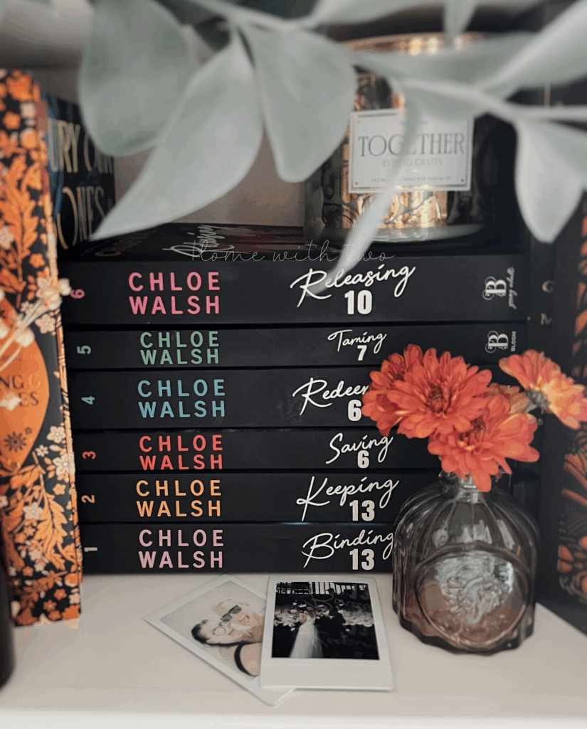 Stack of the Boys of Tommen book series by Chloe Walsh