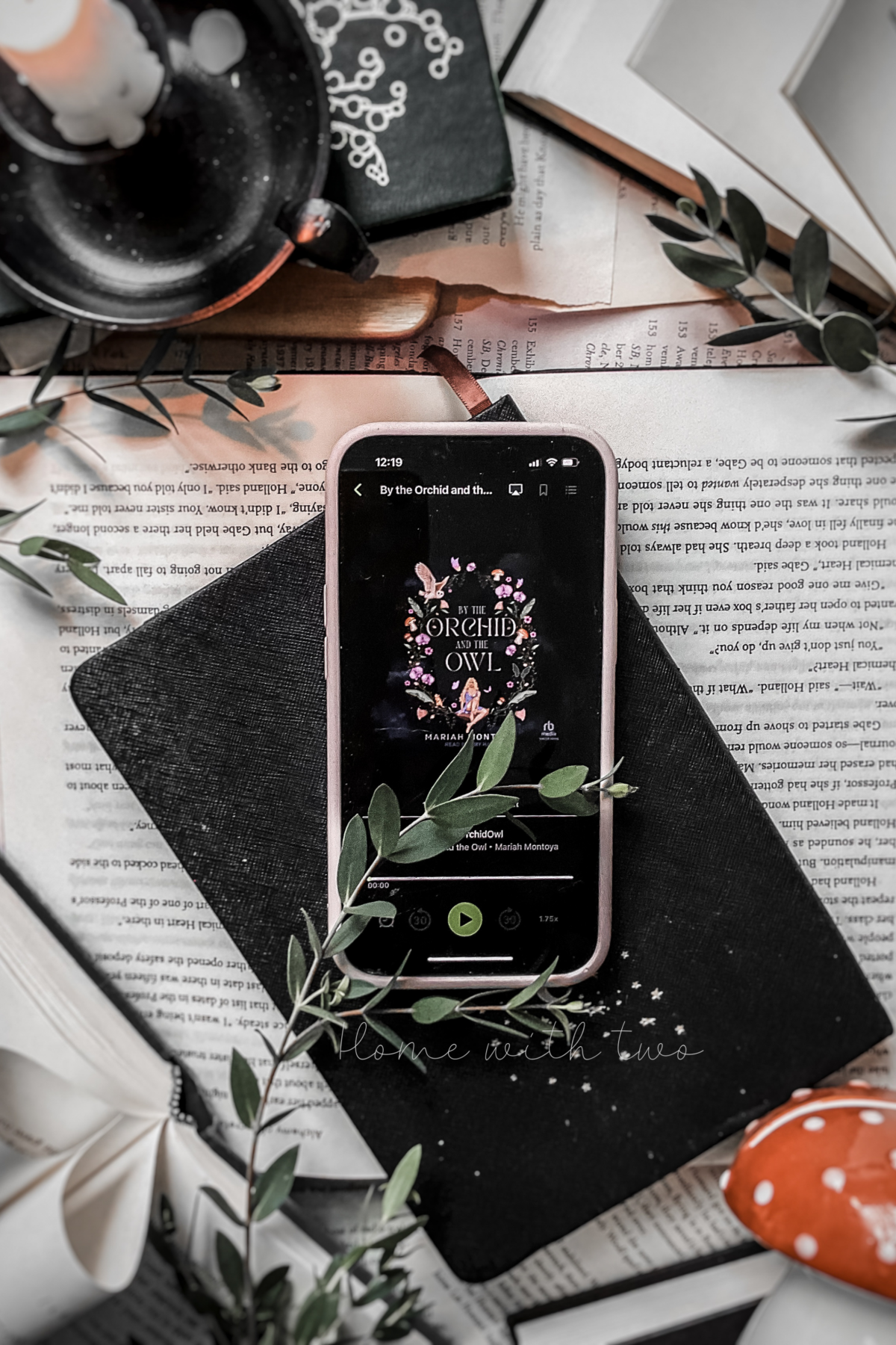 By The Owl and The Orchid by Mariah Montoya book cover