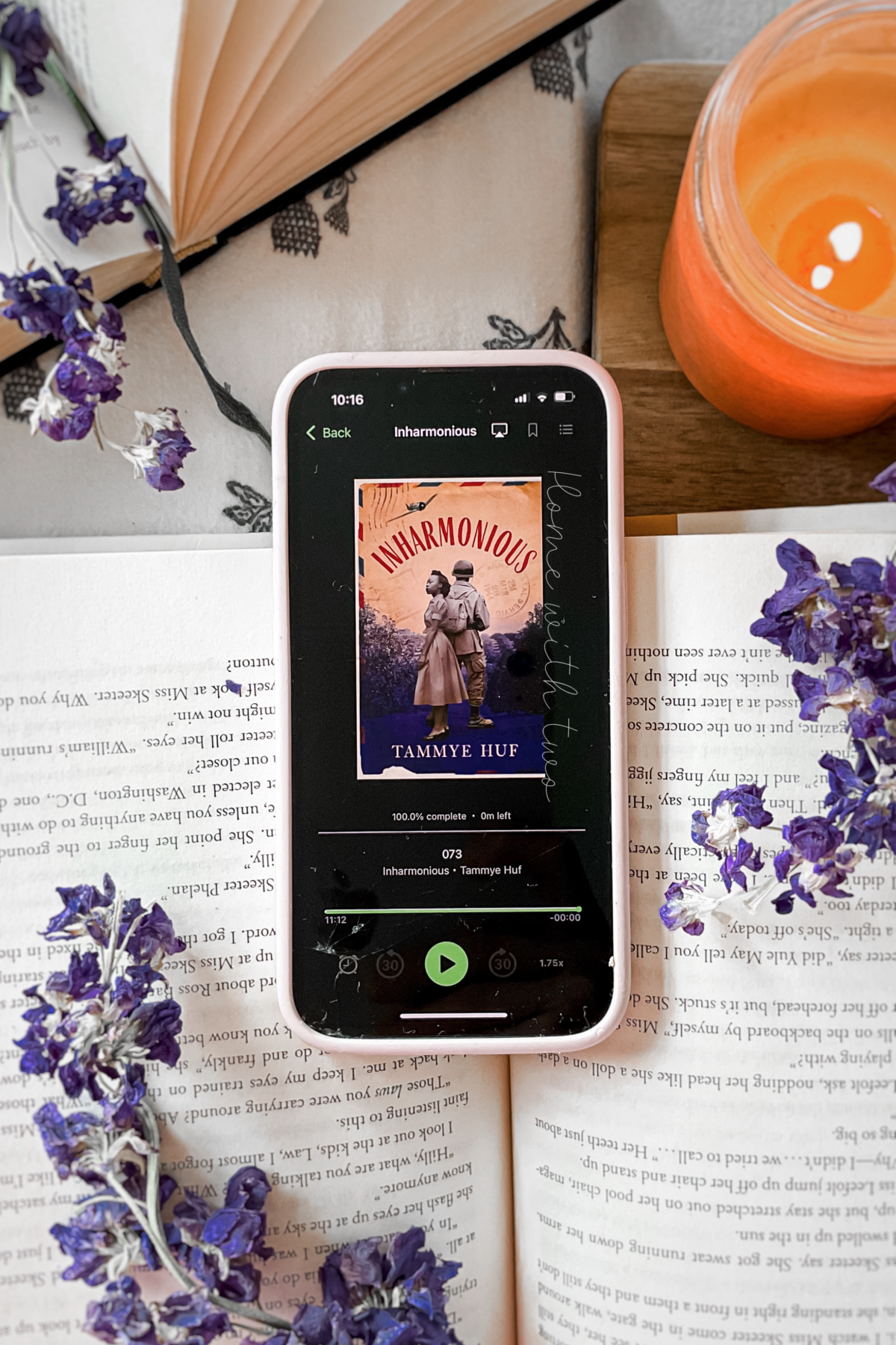 Inharmonious by Tammye Huf Audiobook Review book cover