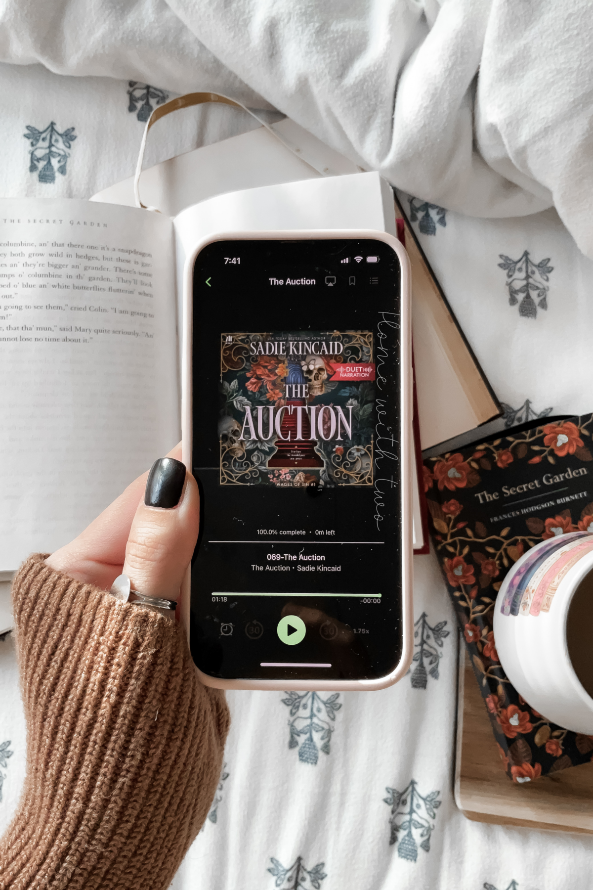 The Auction by Sadie Kincaid Audiobook Review book cover