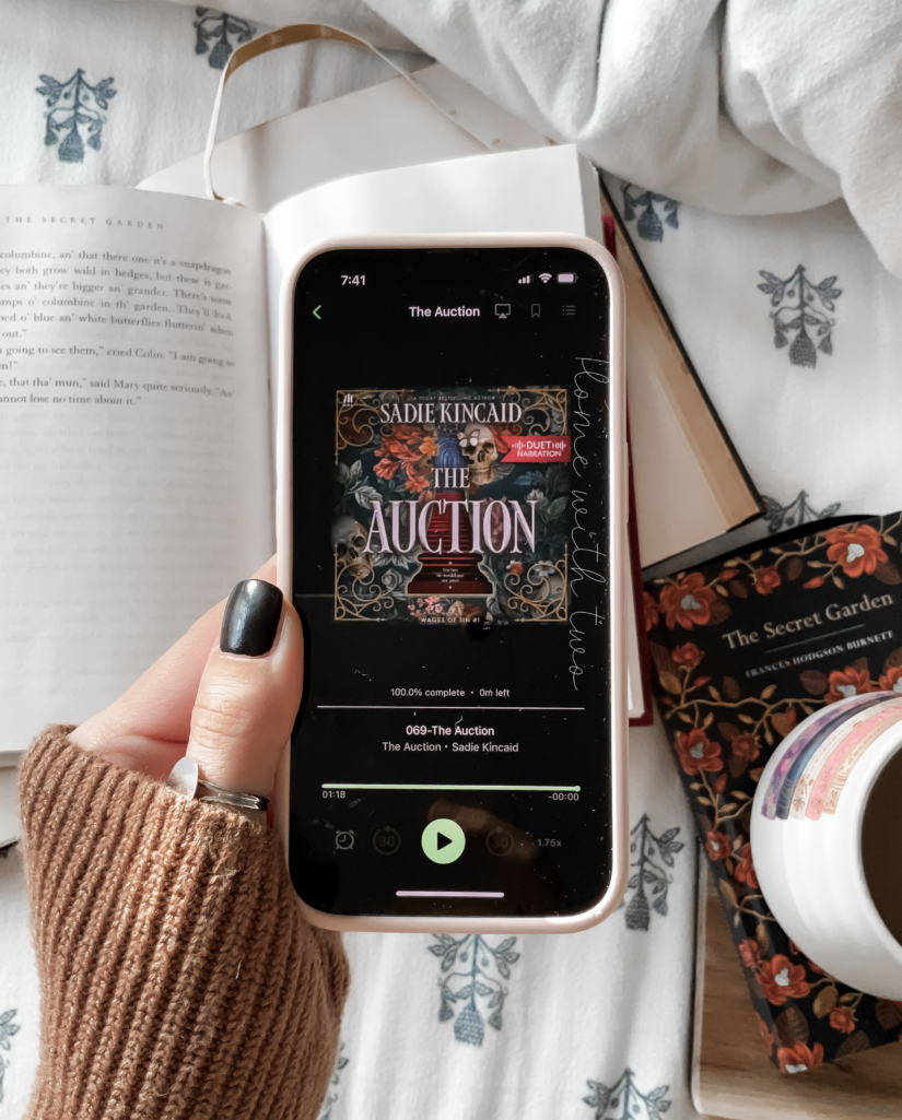 The Auction by Sadie Kincaid Audiobook Review book cover