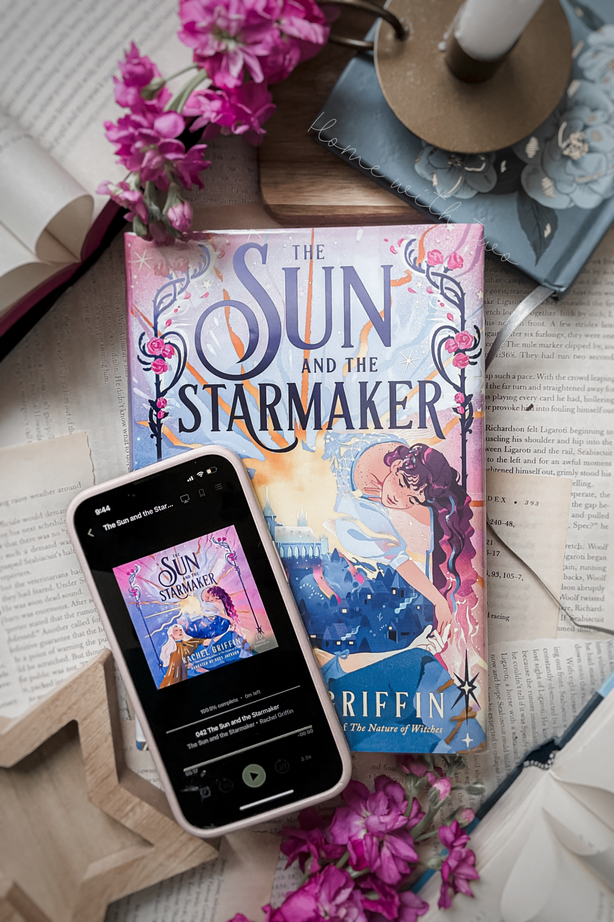 The Sun and the Starmaker by Rachel Griffin book cover