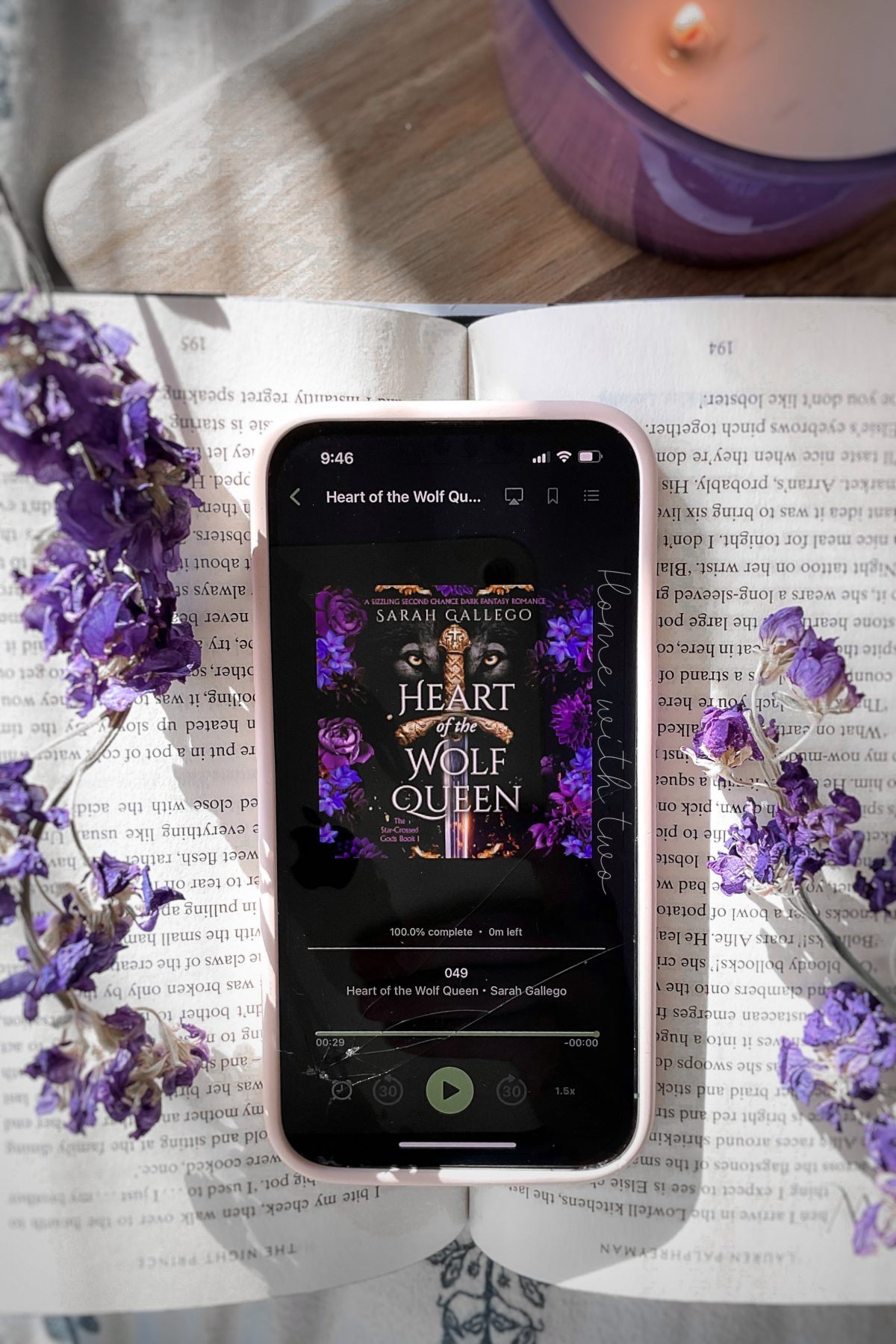 Heart of The Wolf Queen by Sarah Gallego book cover